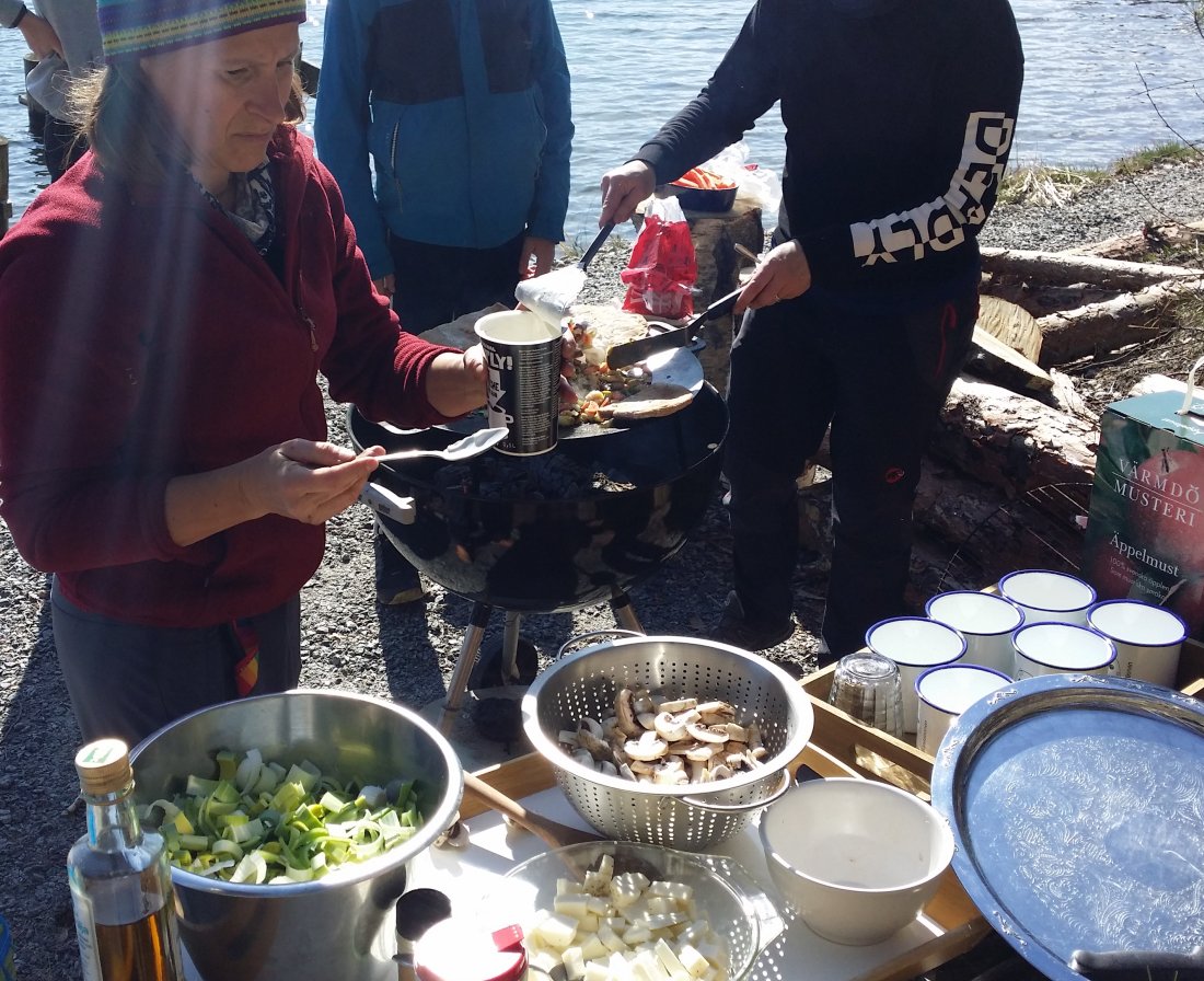 Alla ingredienser på plats