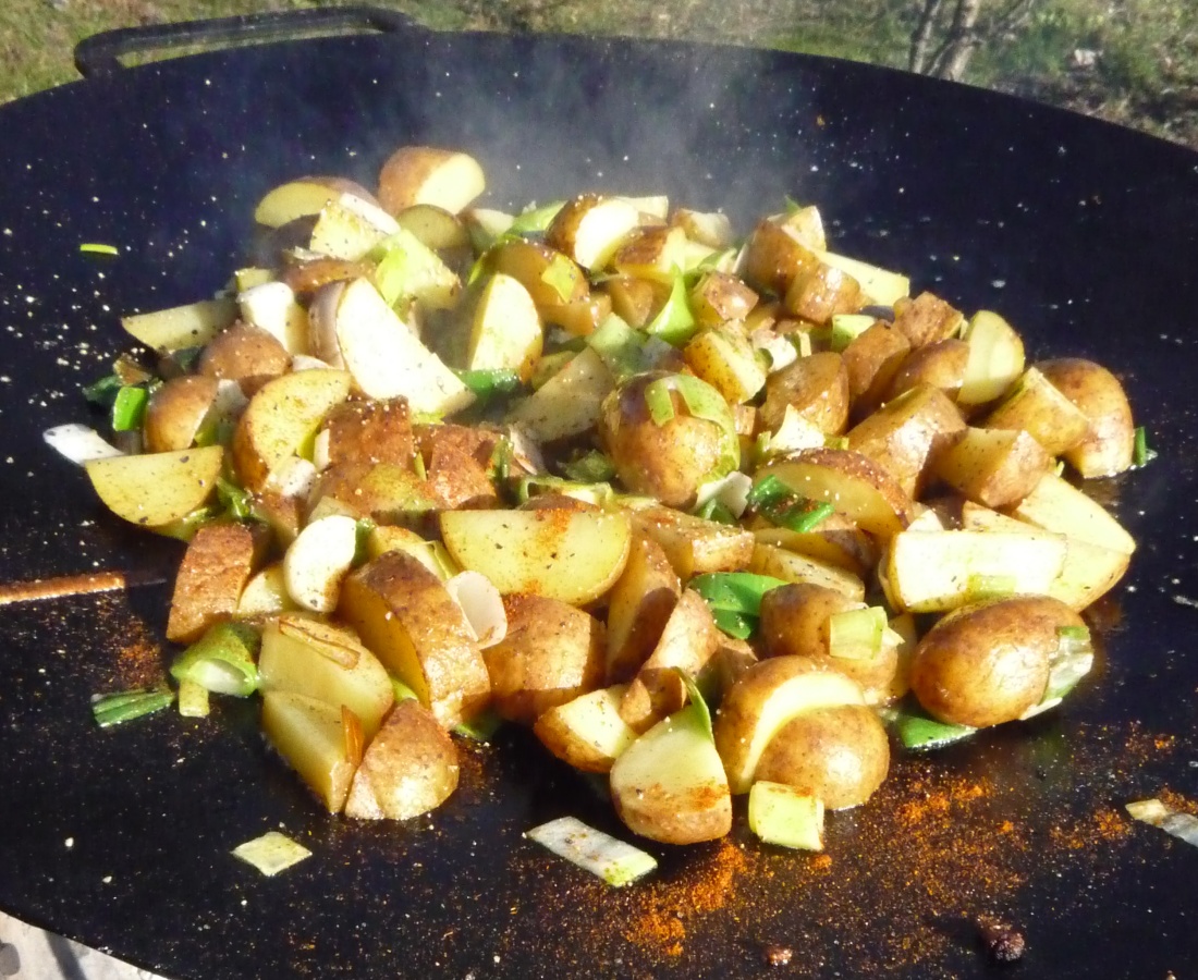 Utomhus på muurikkan