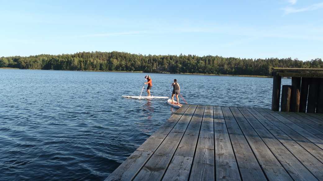 Stand Up Paddle på Sälstationen